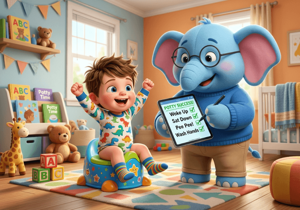 Ensiaskeleet kohti itsenäisyyttä: potalle opettelu lempeästi ja ilman stressiä