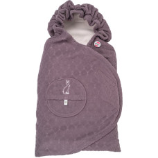 Lodger Wrapper Folklore Fleece ietinamā sedziņa 2 in 1, Mauve