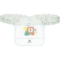 ЕVA long sleeve bib with crumb catcher Savanna Mint