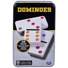 Spinmaster Games Spēle Dominoes, in tin, 6033156