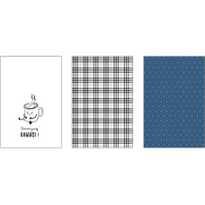 FARO Keittiöpyyhesetti (3 kpl) 40X60 KUKE 004 KAWUSIA Puuvilla
