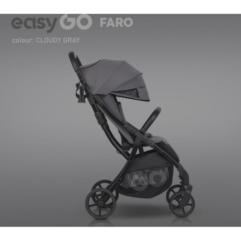 Euro-Cart EASY GO Ratasvaunut FARO CLOUDY GRAY