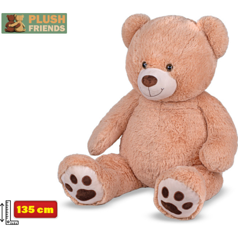 HIPO pehmolelu  - 02190 - TEDDY BEAR - size 135 cm