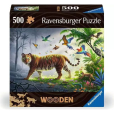 Ravensburger puinen palapeli Tiger, 500palaa 14+