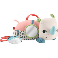 Fisher-Price® PF Rhino Tummy Time Plush ​
