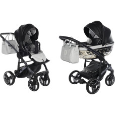 Junama Universal stroller 2 in 1 HandCraft Glitter 03 black