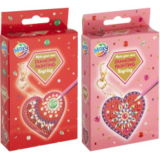 Timanttimaalaus-avaimenperä Sydän