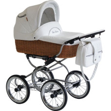 Baby Fashion SCARLETT Universal stroller 2in1, NW-1 White-Nature