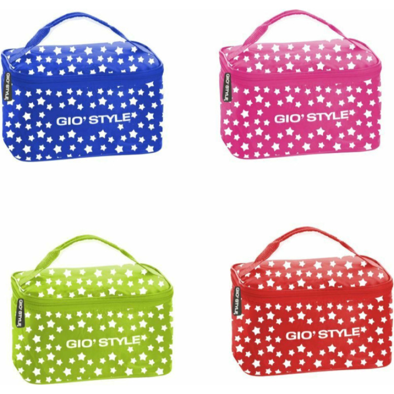 Gio`style Termiskā pusdienu soma Stars Lunch Bag asorti, sarkana/zaļa/zila/rozā