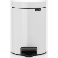 BRABANTIA atkritumu tvertne ar pedāli NewIcon, 3 l, White