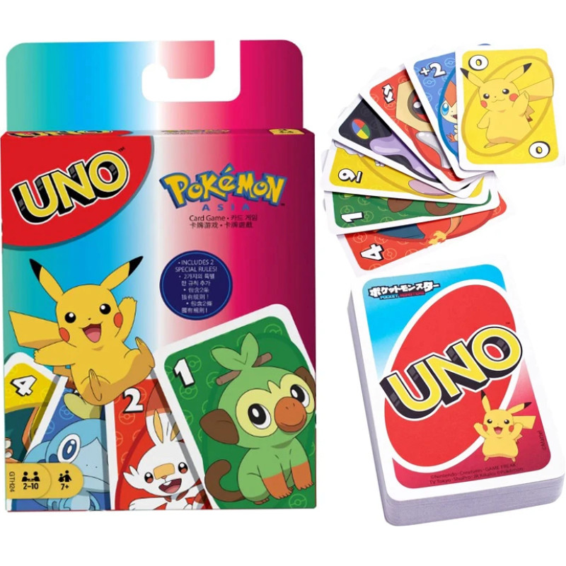 UNO Pokémon kortit