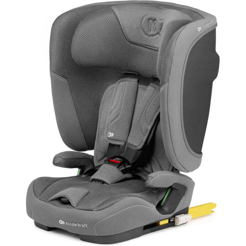 Kinderkraft turvaistuin FIX2GO i-Size 76-150cm grey