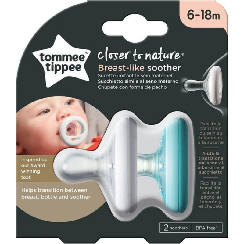 Tommee Tippee tutit, 6–18 kk, 2 kpl, 433628