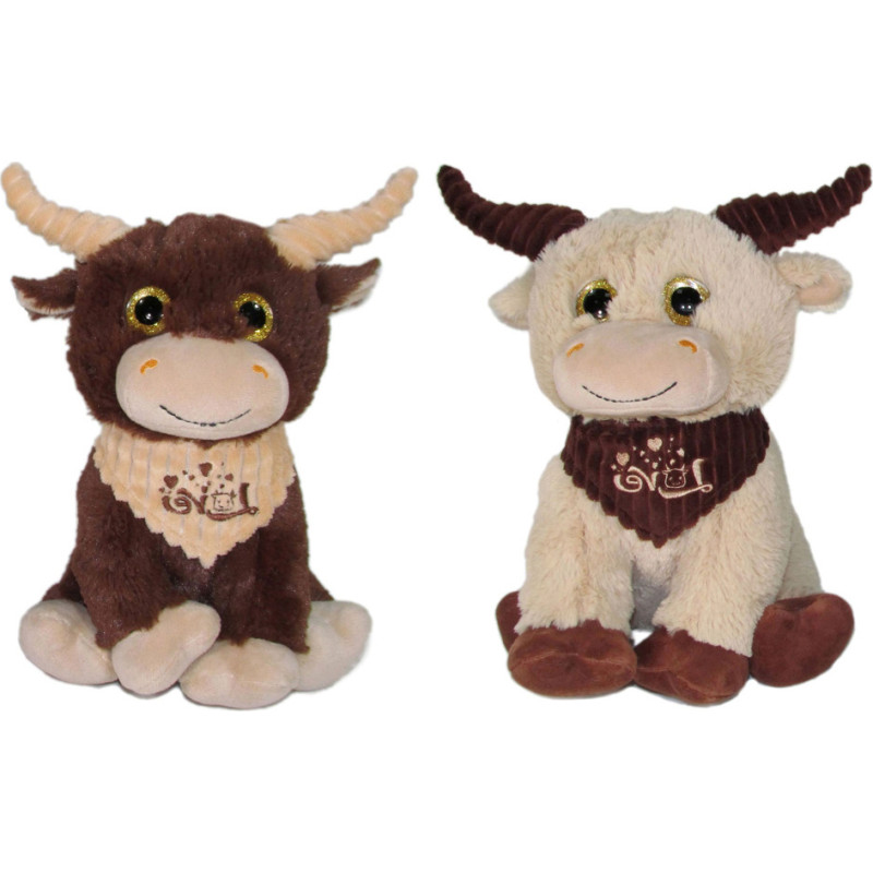 Istuva härkä huivilla