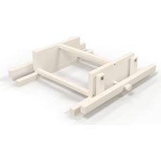 Ingvart poikittainen keinumekanismi pyöreälle/ovaalille Smart-sängylle milky