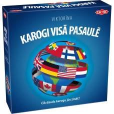 Tactic lautapeli "Maailman liput" (latvian kielellä)