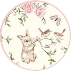 Ankras pinnasängyn reunapehmuste - 360 cm -  ROSE GARDEN