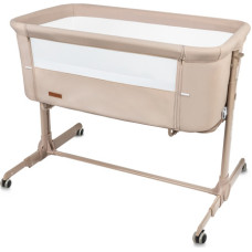 Kidwell kokoontaitettava 2-in-1-sänky NALI, beige: sivusänky tai vapaasti seisova sänky