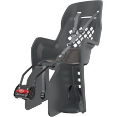 Polisport Joy FF lasten pyöränistuin 26"–28" polkupyöriin, tummanharmaa
