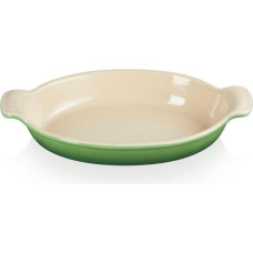 Le Creuset Cepamtrauks ovāls Heritage akmens masas 28cm / 1,6L bambusa zaļš