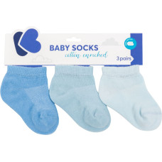 Baby summer socks Blue 2-3y