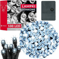 Springos Ziemassvētku eglīšu lampiņas 100 led Springos CL0127 auksti balts 8,5 m