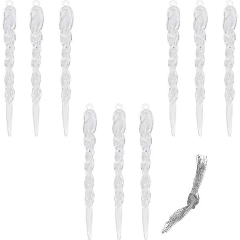 Springos Ziemassvētku lāstekas Springos CA0747 10cm 9 gab