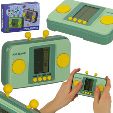 Kannettava elektroninen arcade-pelikonsoli, vihreä