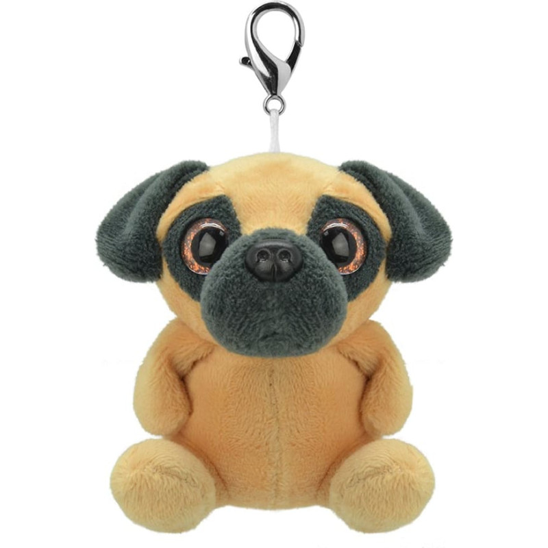 Wild Planet Pehmeä avaimenperä, mopsi, 9 cm