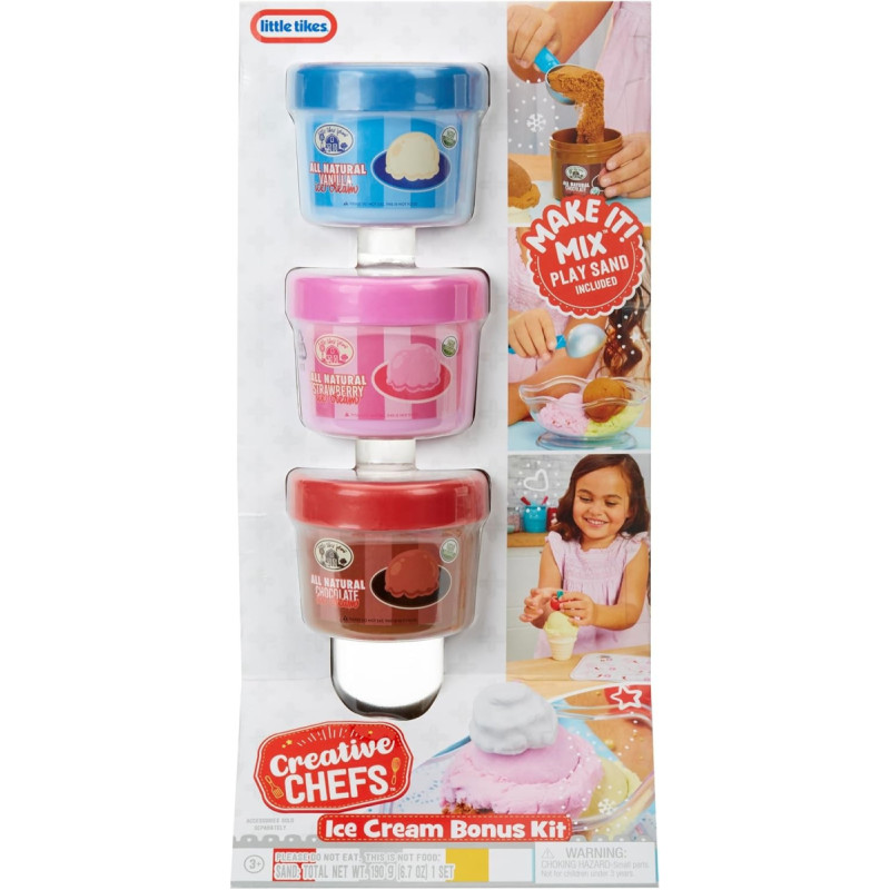 Little Tikes 641121-EUC Creative Chefs jäätelön täyttöpakkaus
