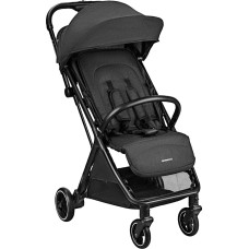KIKKABOO Lauren lastenrattaat automaattisella kokoontaitolla Black