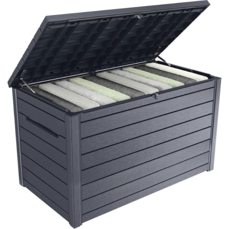 Keter säilytyslaatikko Ontario Storage Box 870 L, harmaa