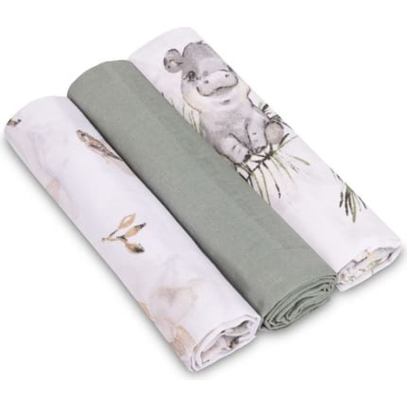 Sensillo musliinivaipat, 3 kpl pakkaus – 60 × 80 cm, EG-0006