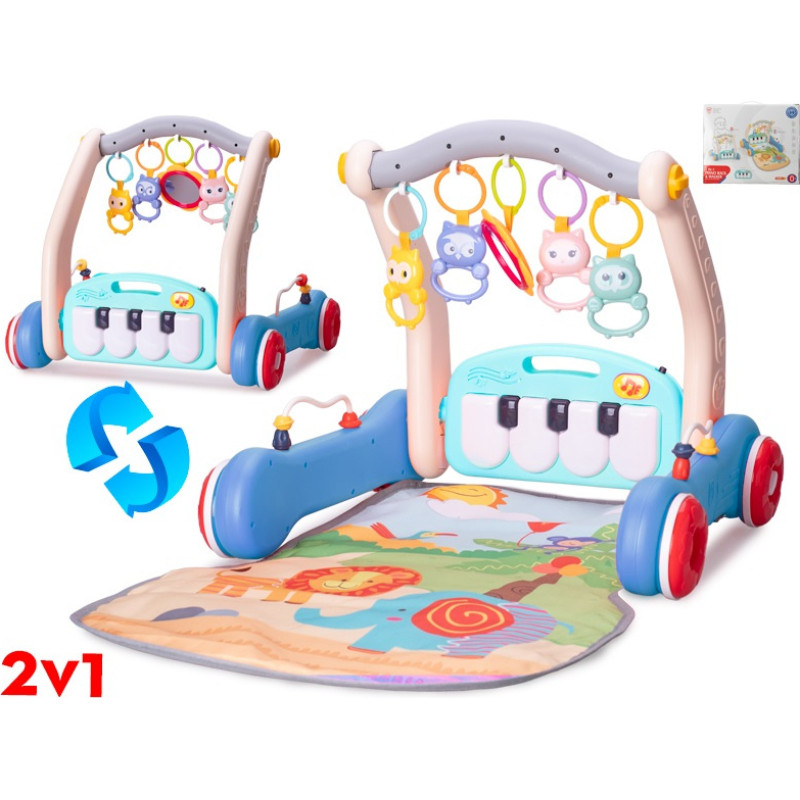 HIPO leikkialusta ja kävelytuoli  - 86374 - BLUE