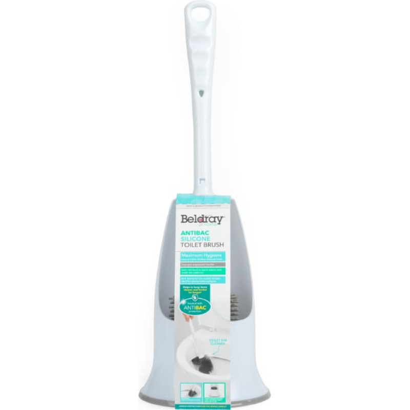 Beldray LA084538PUFFEU7X antibakteerinen silikoninen WC-harja