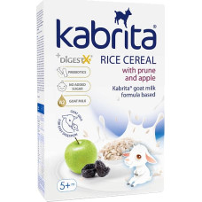 Kabrita Rice cereal with Prune & Apple goat milk formula based for babies from 5 months, 180g