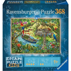RAVENSBURGER ESCAPE KIDS puzle džungļi Eksports, 368 gab., 12989