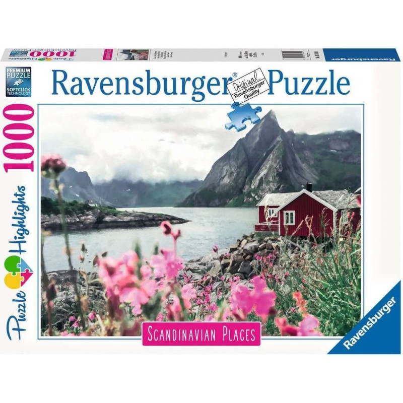 RAVENSBURGER puzle Reine Lofoten, Norway, 1000gab., 16740