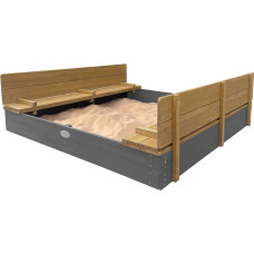 AXI hiekkalaatikko XXL Ella, 150 × 150, harmaa