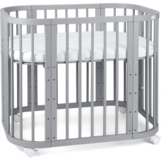 Vauvan sänky 5in1 patjalla Grey, Waldin