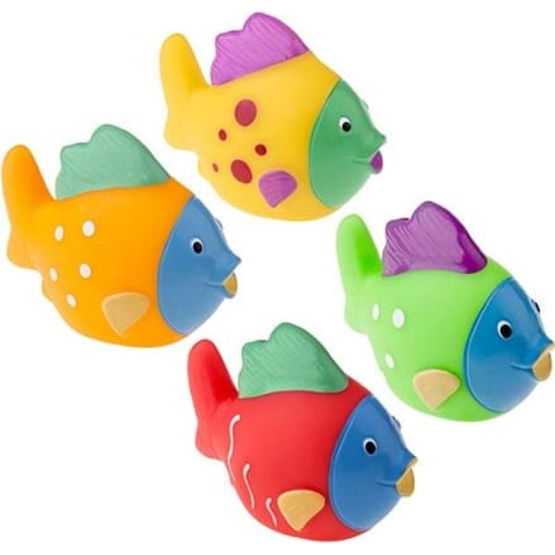 Tullo rubber fish for bathing 4 pcs, 7 cm, 505