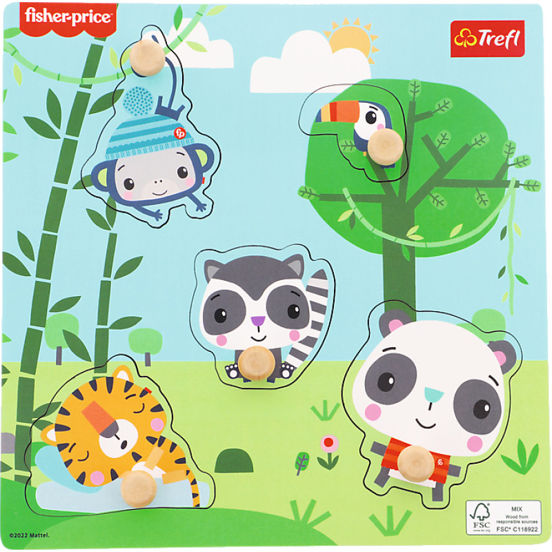 Trefl 61618 Puzzle mini Fisher Price Jungle