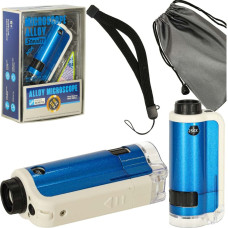 Opettavainen kannettava taskumikroskooppi lapsille