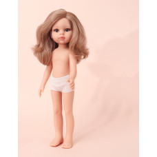 Paola Reina nukke Carla vaaleilla hiuksilla, ilman vaatteita