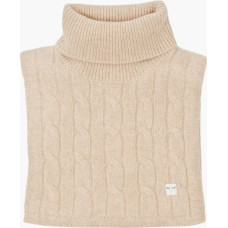 Livly Clothing palmikkoneulottu kashmirhuivi, beige, yksi koko