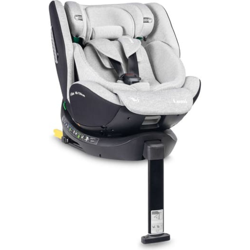 Caretero LUMI I-SIZE Turvaistuin LIGHT GREY (40-150)