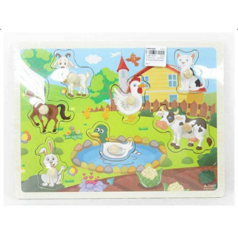 Puun palapeli ”Maatila” – 13880