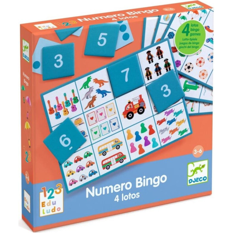 Djeco Eduludo - Numero Bingo