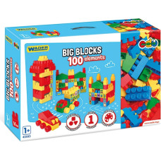 Wader 41593 Big Blocks klocki 100el.