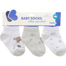 Baby summer socks Dream Big Beige 6-12m